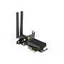 Delock PCI Express card dual band Wi-Fi 6 WLAN ax/ac/a/b/g/n 2400 Mbps + Bluetooth 5.1