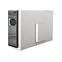 7U wall mounting cabinet, outdoor, IP55 490x600x600 mm, color grey (RAL 7035)