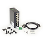BlackBox managed Ethernet switch LIG1014A RJ45 ports 8, Fiber ports 4*SFP, 1Gbps