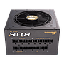 Seasonic FOCUS GX-850, 850W 80+ gold ATX power supply, full-modular, fan control in fanless, silent, and cooling mode