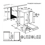 Nõudepesumasin Electrolux, integreeritav, 60 cm, 44 dB