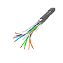 Lanberg LAN cable CAT.6 SFTP 305m solid Cu, grey CPR + Fluke passed