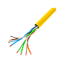Lanberg LAN cable, UTP, 305m, solid, CCA, yellow