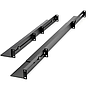 1U 19" server rack rails, 24-36" adjustable depth, universal 4 post rack mount rails