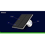 Deltaco Smart Home solar panel for 4G camera