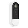 Deltaco Smart Home Wi-Fi doorbell camera, IP65, weatherproof, white/silver