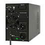 Qoltec Uninterruptible Power Supply UPS On-line | Pure Sine Wave | 1kVA | 800W | LCD | USB