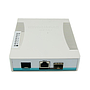 MikroTik smart switch 106-1C-5S, *SFP pesa, 1*combo port (SFP või Gigabit Ethernet), 400MHz CPU, 128MB RAM, desktop korpus, RouterOS L5