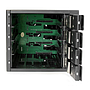 4 bay 3.5" SATA III/SAS II HDD aluminium trayless hot swap mobile rack backplane, 6Gbps