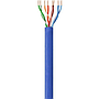 TechlyPro UTP Cat6 bulk cable 4*2 solid CCA 305m box blue