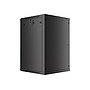 Lanberg wall-mounted rack 19" demounted flat pack 18U/600*600mm, black