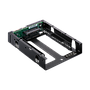 QNAP dual 2.5" SATA SSD to 3.5" SATA RAID adapter converter, with RAID support for PC & NAS