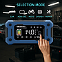 Qoltec intelligent microprocessor charger 12V 15A | rectifier with repair & power maintenance function during battery replacement | for AGM gel LiFePO4 | LCD