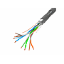 Lanberg LAN cable SFTP, cat5e 305m, solid CU CPR fluke passed, grey