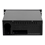 Netrack 19" 4U server chassis, microATX/ATX, black, 482*177*450mm