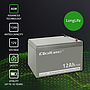 Qoltec AGM battery 12V 12Ah maintenance-free, efficient, LongLife, for UPS, security