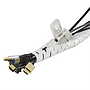 Nylon wire tube with 25mm diameter tool, 20m, white