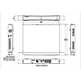 HikVision network video recorder, 8 channel IP cameras + 8 ch PoE, 2*SATA (kuni 2*16TB), H.265+, VGA & HDMI output, alarm I/O, 80Mb/s, max. res.: 12MP