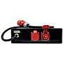 PowerLDU 216 load distribution unit, 400V/32A -> 2*400V/16A outputs, each safeguarded by RCBO  16A/4-Pole (30 mA)