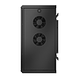 6U wall mount enclosure 230V fans