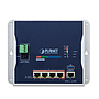 Planet industrial wall-mount Gigabit router with 4-port 802.3at PoE+
