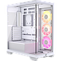 Corsair iCUE Link 3500X RGB tempered glass mid-tower PC case, white