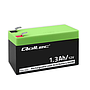 Qoltec battery AGM 12V 1.3Ah max.0.39A, long life