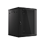 Lanberg wall-mounted rack 19" demounted flat pack 15U/600*600mm. black