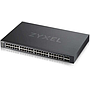 GS2220-50HP,EU region,48-port GbE L2 PoE Switch with GbE Uplink (1 year NCC Pro pack license bundled)