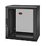 APC NetShelter 12U wallmount rack enclosure cabinet single hinged switch depth