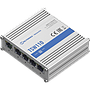 Teltonika TSW110 L2 unmanaged switch 5*LAN port, 10/100/1000 Mbps passive POE-in 7-30 VDC input DIN rail or wall mounting