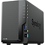Synology tower NAS DS224+ up to 2 HDD/SSD, Intel Celeron J4125 2.0 GHz, 2GB DDR4, 2*1GbE, 2*USB 3.2 Gen 1