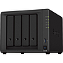 Synology 4-bay DS923+ up to 4 HDD/SSD Hot-Swap, Ryzen R1600 2.6GHz, 4GB, 2*1GbE, 2*USB3.2, 1*eSATA