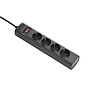 APC UPS power strip, 4*CEE 7/3 Schuko outlets, IEC C14 plug with locking