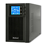 Qoltec Uninterruptible Power Supply UPS On-line | Pure Sine Wave | 1kVA | 800W | LCD | USB