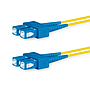 Lanview SC-SC Singlemode fibre cable duplex 10m OS2 9/125 LSZH