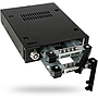 IcyDock ToughArmor MB992SK-B backplain, full metal 2 bay 2.5" SATA/SAS HDD & SSD mobile rack for external 3.5" drive bay