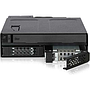 IcyDock ToughArmor MB602SPO-B 2*2.5" SAS/SATA SSD/HDD & (Ultra) slim ODD backplane cage for external 5.25" bay