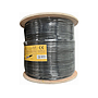 CAT6 UTP LAN outdoor cable solid 305m black