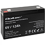 Qoltec AGM battery 6V 12Ah, maintenance-free, efficient, LongLife, for UPS, scale, cash register