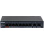 Dahua 10-port cloud managed desktop Gigabit switch with 8-port PoE